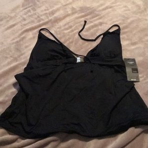 Black halter swim suit too